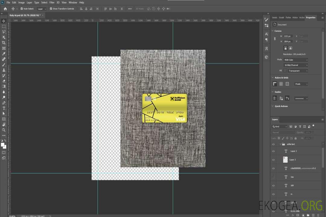 Croatie Banque Raiffeisen carte de débit visa photolook , template Croatie Banque Raiffeisen carte de débit visa photolook , template